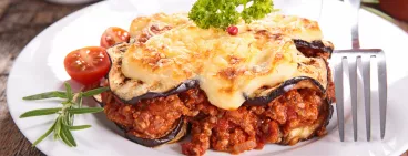 Lasagnes de légumes gratinées