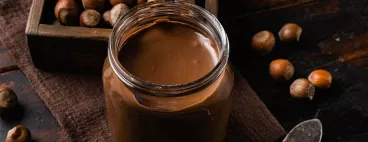 Entremets chocolat noisettes avec Côte d'Or