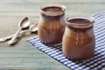 Petites crèmes dessert au chocolat Milka 
