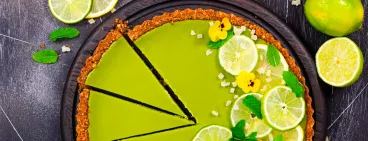 Cheese cake au citron vert avec Philadelphia® et Bastogne®