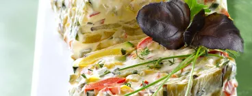 Terrine de légumes grillés au Philadelphia® nature