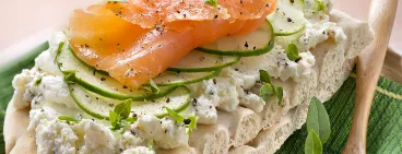 Tartine "suédoise" au Philadelphia®