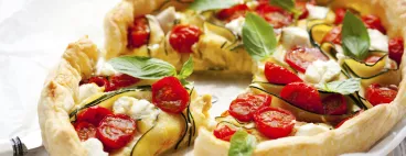 Quiche au chèvre