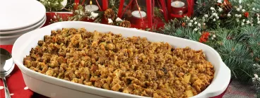 Farce à volaille festive aux biscuits Belin crackers