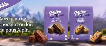 Découvrez le Brownie de Milka ® ! 