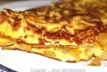 omelette aux pommes