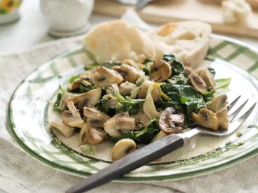 Tartare de champignons aux noisettes avec Philadelphia®