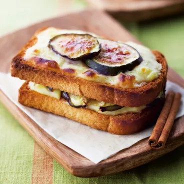 Croque-Monsieur sucré aux figues avec Le Pelletier®