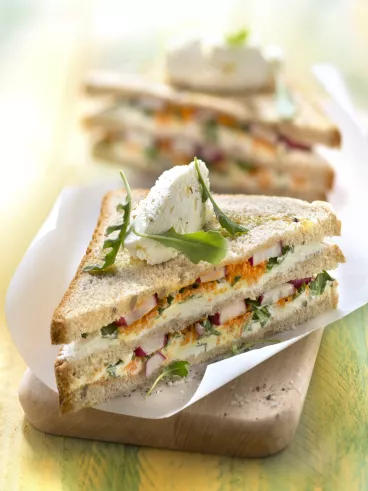 Club sandwich végétarien au Philadelphia®