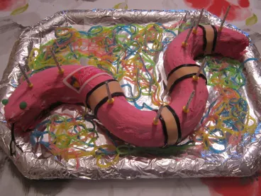 !Gâteau anniversaire serpent!!!