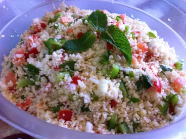 TABOULE  A  LA MENTHE FRAICHE