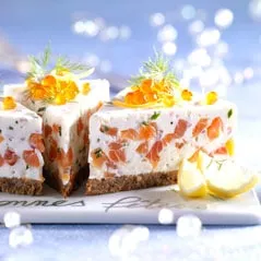 Cheese cake au saumon avec Philadelphia®