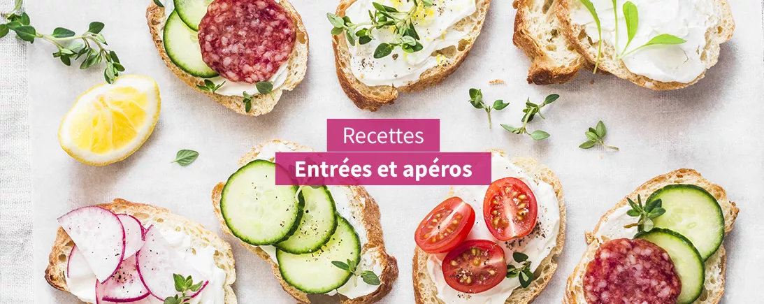 Entrées et apéros