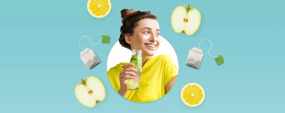 astuces détox jeune femme 