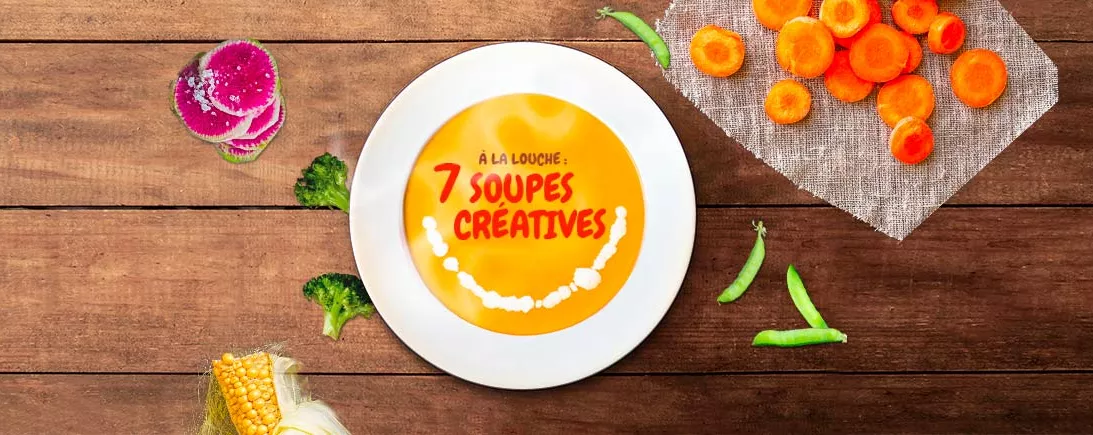 Recueil de recettes pour des soupes innovantes et créatives !