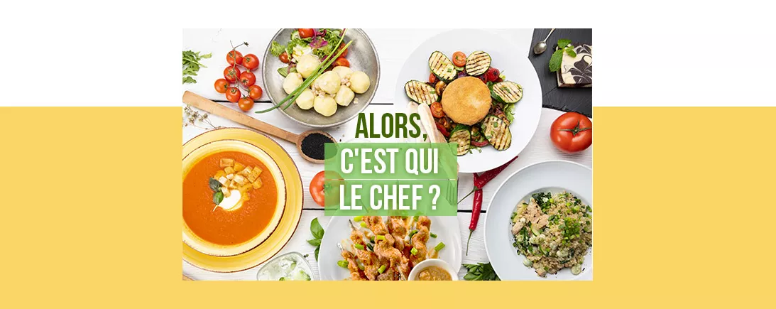 Plusieurs plats d'été colorés