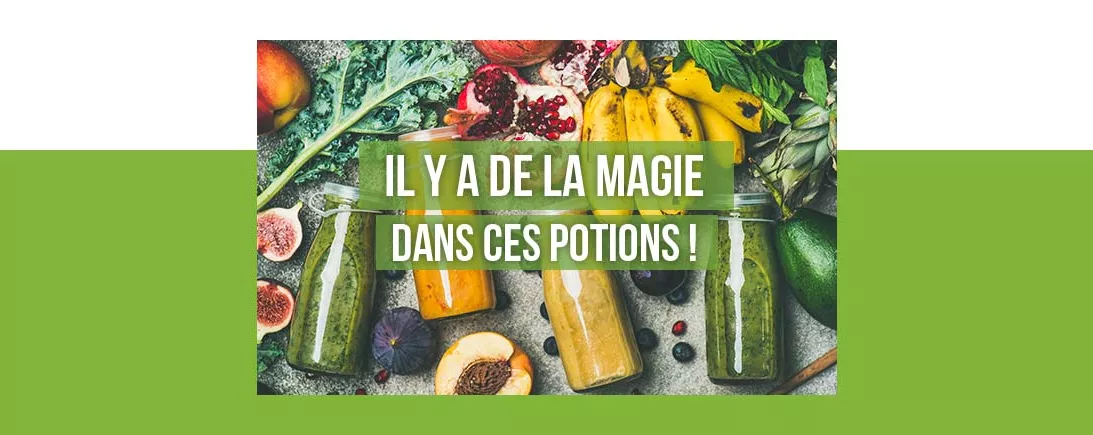Divers types de boisson qui donne de l’énergie