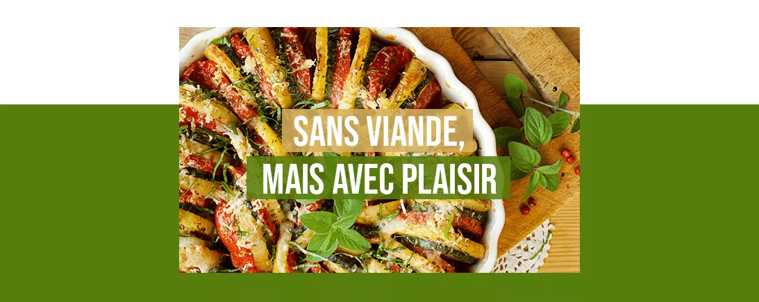Délicieuses recettes sans viandes