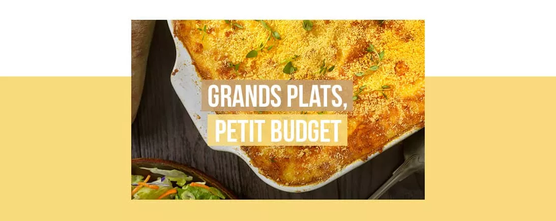 Savoureux plats locaux de saison et pas chers