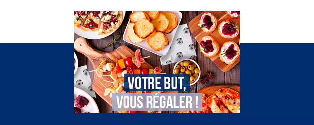 Apéritif gourmand à partager