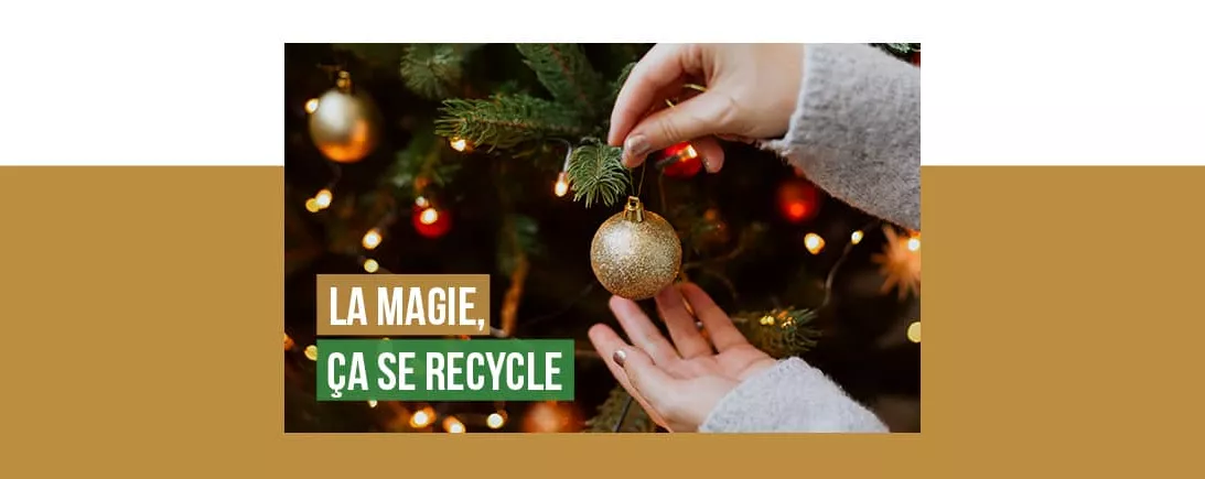 Recycler votre déco de Noël !