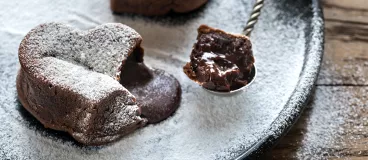 Coeur fondant au chocolat