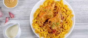 Du lapin à la moutarde avec Amora ®