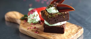 Une recette de brownie avec Milka Choco Brownie