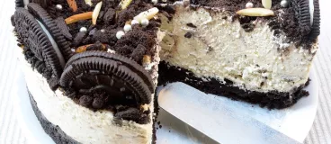 Un cheesecake aux Oreo®