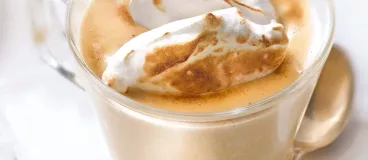 Crème sabayon au café Tassimo® meringuée