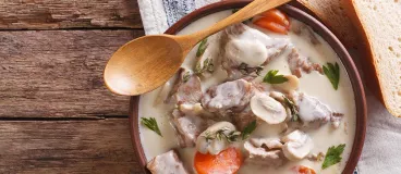 Blanquette de veau en cocotte