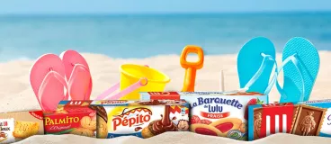 Prendre son goûter à la plage avec LU® 