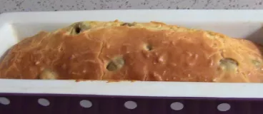 Cake aux olives sans gluten