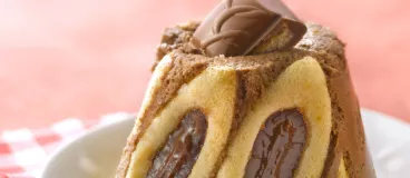 Mini charlotte chocolat et surprise Milka® Tendres Moments Moelleux Noisettes