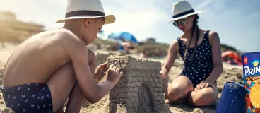 Un château de sable parfait