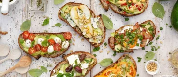 Des tartines et des bruschettas