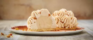 recette dessert glacée marron vanille