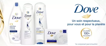 Bouteilles avec 100% de plastique recyclé 