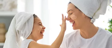 Une femme à la beauté naturelle