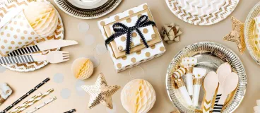Des idées pour que la magie des fêtes opère aussi à la table des enfants Une table d’enfants conviviale pour les fêtes