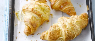 Croissants au comté et moutarde avec Amora ®
