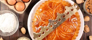 Une galette des rois sans gluten 