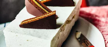 Entremets poire et Napolitain