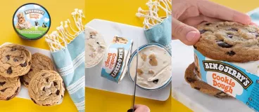 Crème glacée – Cookies – Sandwich - Ben&Jerry’s – glace - 