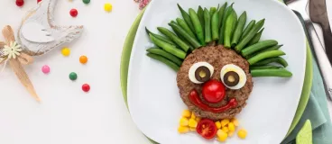 recette clown légumes