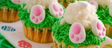 Des cupcakes en forme de lapin