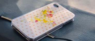 Une coque de téléphone customisée