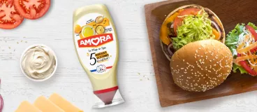 Hamburgers « maison » avec Amora