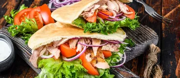 Un sandwich grec nommé gyros