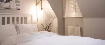 Chambre à coucher blanche